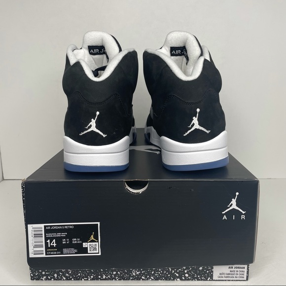 Nike Air Jordan 5 Retro “Moonlight/Oreo” NEW 2021 - Picture 4 of 5
